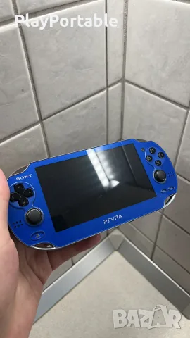 Modded PS Vita PCH-1000 Sapphire Blue 128GB 150+ games, снимка 2 - PlayStation конзоли - 56022404