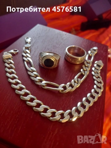 сребърни бижута налична маркировка 925, снимка 4 - Бижутерийни комплекти - 53330475