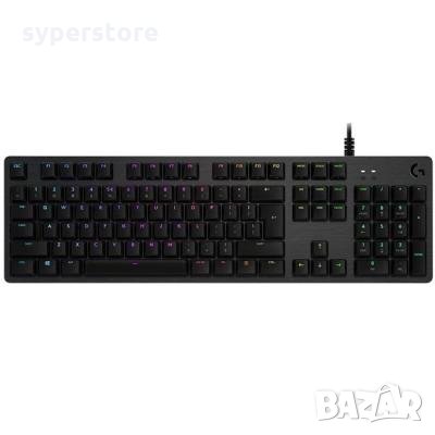 Клавиатура Геймърска USB LogitechG512 920-009352 LIGHTSYNC RGB Mechanical Keyboard GX Brown switches