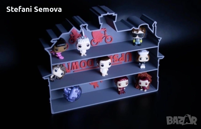 Stranger Things - Поставка за фигурки Kinder Joy, снимка 4 - Колекции - 53058687