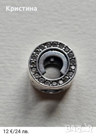 Неоригинални сребърни талисмани, снимка 12 - Гривни - 54204455