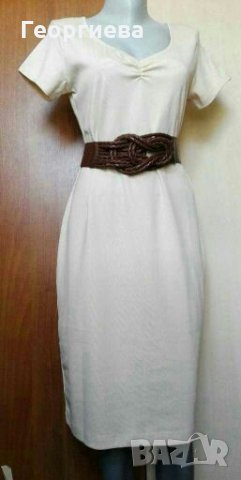 Спортно елегантна вталена памучна рокля ПРОМОЦИЯ👗🍀M р-р👗🍀, снимка 15 - Рокли - 29927160