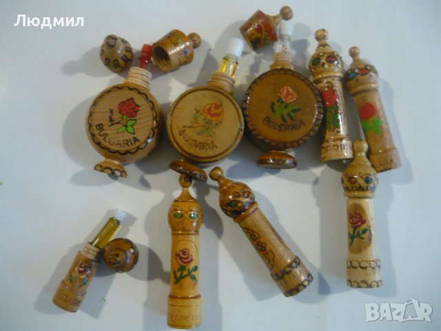 Дървени пирографирани мускалчета, снимка 1 - Други стоки за дома - 25740095