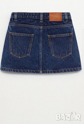 Детска дънкова пола Mango 11-12 г, снимка 2 - Детски рокли и поли - 32118707