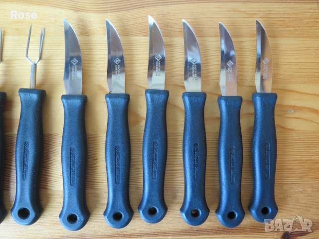SOLINGEN -6бр ножа,5бр.вилица, снимка 3 - Прибори за хранене, готвене и сервиране - 44551439