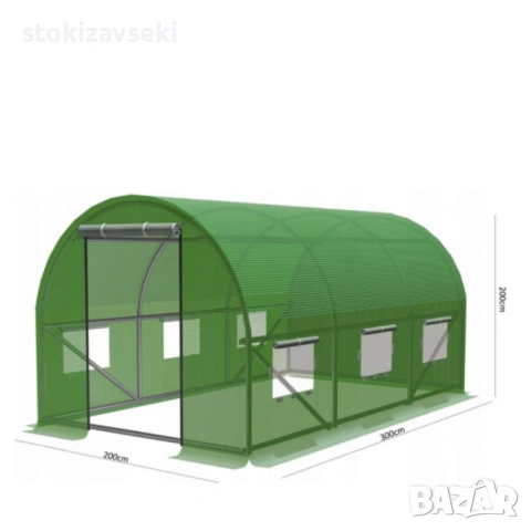 Компактна оранжерия - професионална защита и идеални условия за вашите култури - 3 х 2 х 2м - 3 сегм, снимка 3 - Оранжерии - 54083519