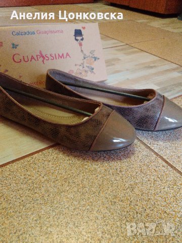 Нови испански обувки лак и кожа, снимка 5 - Дамски ежедневни обувки - 30336287