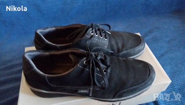 Мъжки велурени - кожени обувки LASOCKI нови! №44, снимка 10 - Ежедневни обувки - 29639337