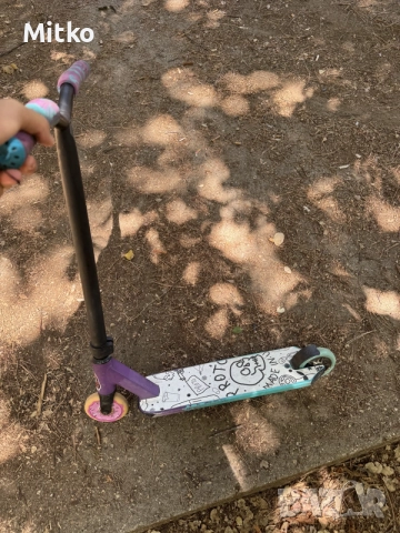 envy scooter purple and blue , снимка 7 - Скейтборд, ховърборд, уейвборд - 55833245