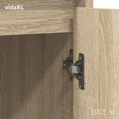 vidaXL Сайдборд, дъб сонома, 85x34x76 см, инженерно дърво, снимка 10 - Бюфети - 56148399