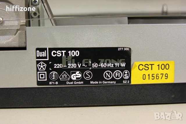 ГРАМОФОН   Dual cst 100 , снимка 10 - Грамофони - 35059470