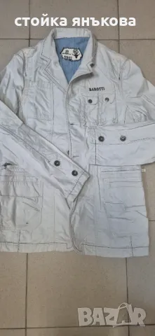 Елегантно мъжко тънко яке тип сако,светло сиво, снимка 5 - Якета - 49747989