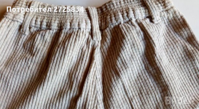 Кадифен панталон Benetton 2 год., снимка 7 - Детски панталони и дънки - 30465237
