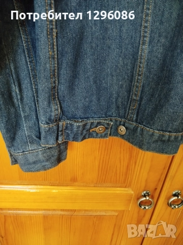 Мъжко дънково яке L, снимка 5 - Якета - 51630572