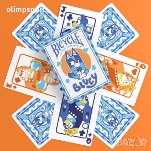 Карти за игра Bicycle Bluey нови  , снимка 2 - Карти за игра - 56309154