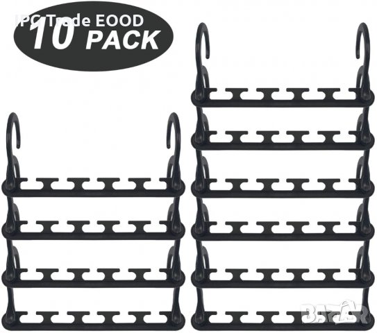 10 бр. закачалки / органайзер за дрехи , снимка 2 - Други стоки за дома - 31308182