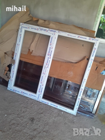 пвс прозорци без стъклопакети 5 броя, снимка 2 - Дограми - 51519381