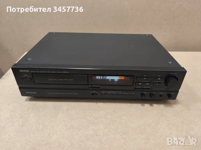 Двуглав Касетен Дек с Хоризонтално зареждане DENON DRS-610, снимка 6 - Декове - 56320813