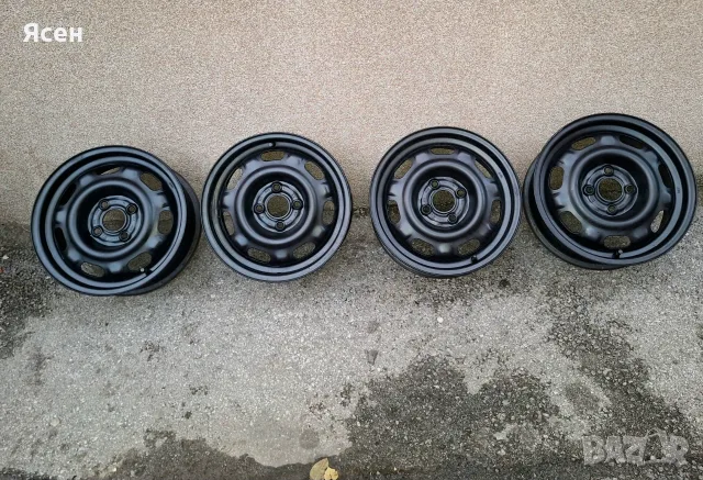 Оригинални железни джанти VW 14" 4×100 57.1(GOLF 3, POLO, PASSAT)
