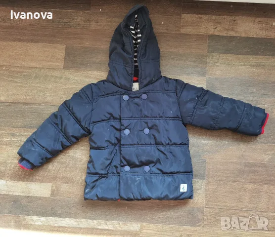 Бебешко яке 12-18м, качествена английска марка Junior J