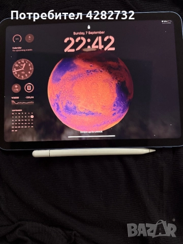 Ipad 10th Generation 2022 почти нов, снимка 4 - Таблети - 51639827
