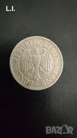 1 Дойче марка 1954, снимка 2 - Нумизматика и бонистика - 49938793