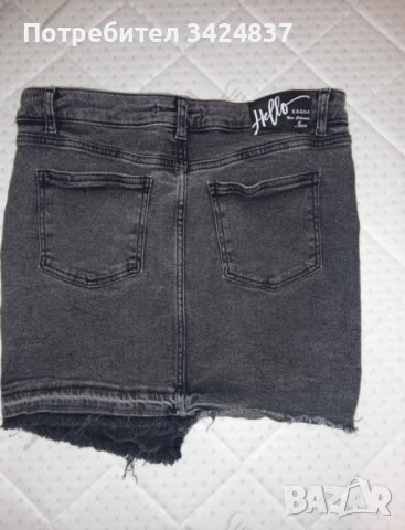 Дънкова пола, снимка 4 - Поли - 39160821