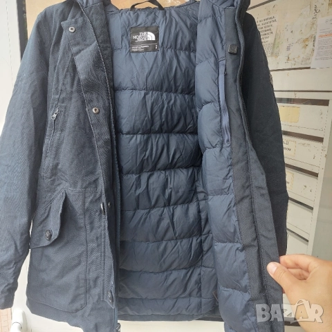 тъмно синьо дамско яке The North Face Mauna Kнea Parka размер S- , снимка 11 - Якета - 34637142