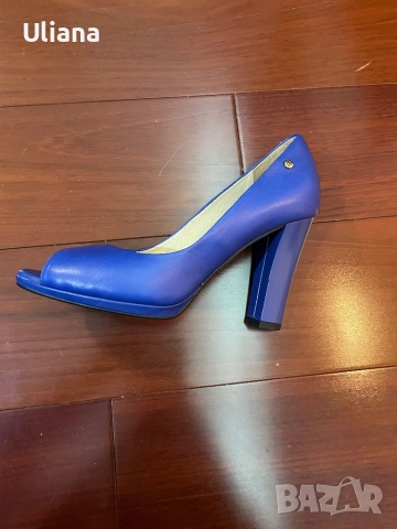 Дамски обувки висок ток кожа, снимка 7 - Дамски обувки на ток - 51918476