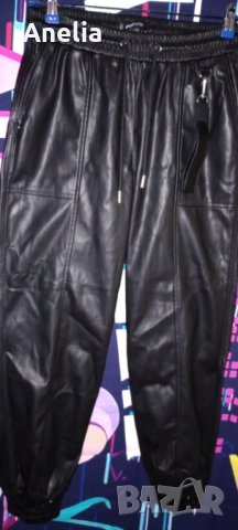 Дамски Кожен Панталон ЛУКС М Л ХЛ, снимка 8 - Панталони - 52558877