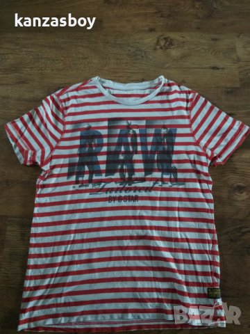 g-star attolini stripe - страхотна мъжка тениска, снимка 4 - Тениски - 42613451