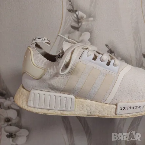 adidas Originals Nmd R1 Runner Primeknit "Japan White" номер 43-44, снимка 11 - Маратонки - 49745518