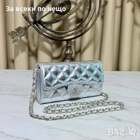 Chanel Дамска Кожена Чанта С Дълга Дръжка За През Рамо Шанел - Различни Цветове Код SEM-128, снимка 14 - Чанти - 55754535