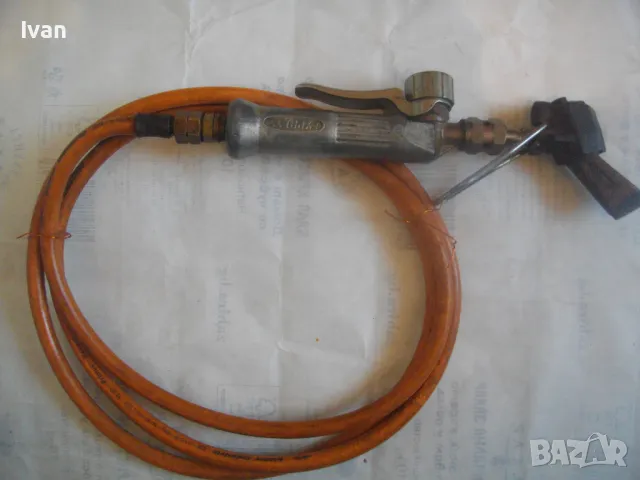 EXPRESS 280мм АЛУМИНИЕВ ГАЗОВ ПРОПАН-БУТАН МАСИВЕН НЕМСКИ ПОЯЛНИК С МАРКУЧ 4м СПУСЪК, снимка 5 - Поялници и запояване - 48519050