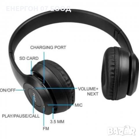 Безжични слушалки с fm радио топ продукт, снимка 6 - Безжични слушалки - 31100879