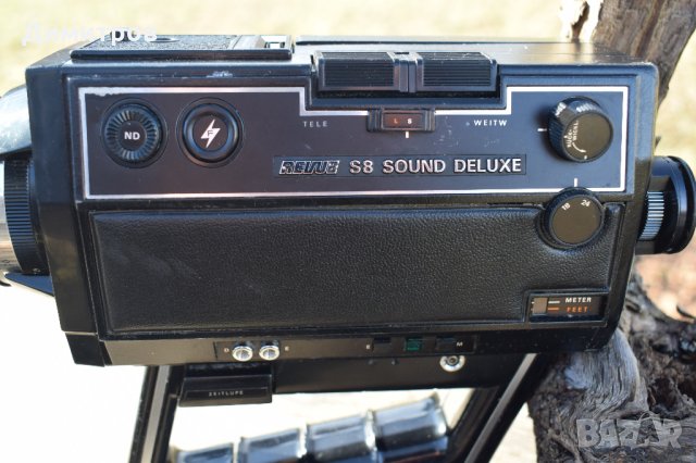 Винтидж камера Revue S8 Sound Deluxe, снимка 3 - Камери - 31709232