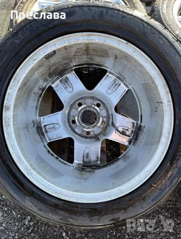 Летни джанти Volkswagen 5х112 с гуми 215/55/16, снимка 5 - Гуми и джанти - 55753500