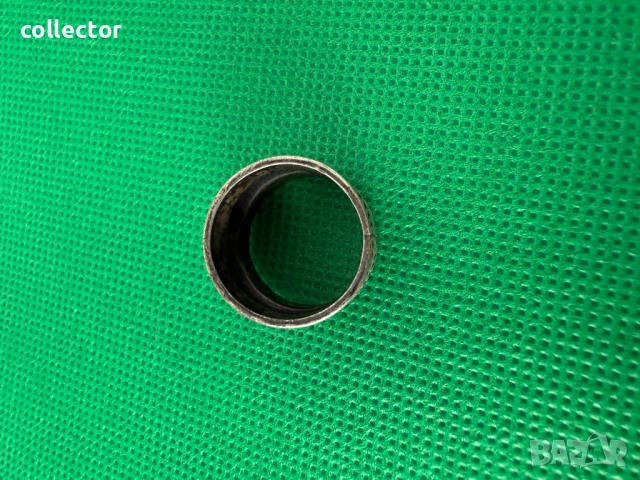 Ръчно изработен сребърен пръстен. №7633, снимка 3 - Пръстени - 52481772