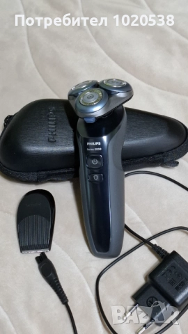 Продавам Електрическа самобръсначка PhilipsS6000 с почистващо устройство, снимка 9 - Електрически самобръсначки - 52108296
