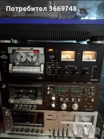 Продавам рядък и красив касетен дек SANSUI SC-2110