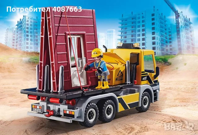 Playmobil - Камион Конструктор, снимка 4 - Конструктори - 48359682
