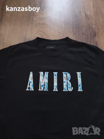 amiri paisley t shirt - страхотна мъжка тениска XL ОТЛИЧНА, снимка 3 - Тениски - 55805995