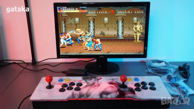 Домашна аркадна конзола с 11000 игри- нова | Pandora's BOX 63 см., снимка 4 - Други игри и конзоли - 48287062