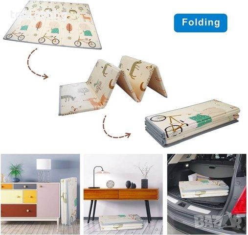 Сгъваемо килимче за игра 180x200, снимка 15 - Други - 42822330