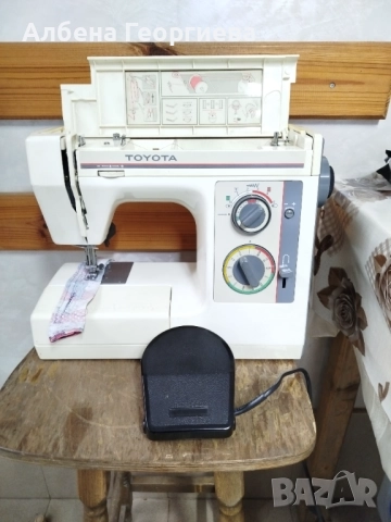 Механична шевна машина TOYOTA EX 490, снимка 2 - Шевни машини - 52305778