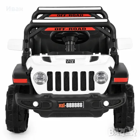 ТОП ЦЕНА!НОВО!Акумулаторен джип Tango WHITE с 12 V батерия,USB,Функция люлеене, снимка 2 - Детски велосипеди, триколки и коли - 55881896