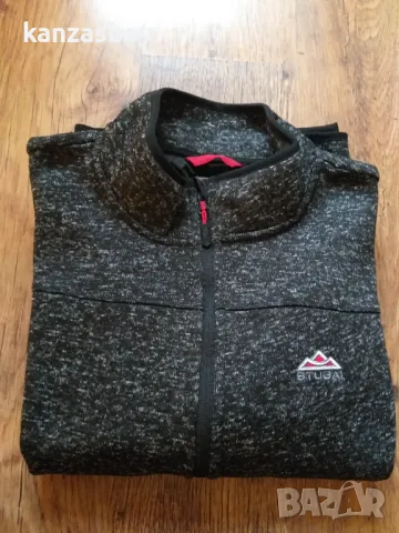 Stubai Strickfleece-Jacke - мъжко поларено горнище ХЛ КАТО НОВО НЕОБЛИЧАНО, снимка 9 - Спортни дрехи, екипи - 48456527