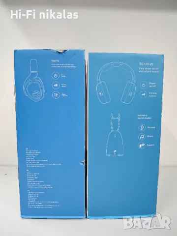 стерео безжични слушалки SENNHEISER RS 175 RS 120-W, снимка 4 - Слушалки и портативни колонки - 49098336