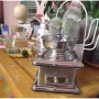 Ръчна мелничка за кафе Vintage , Инокс -20х12х12 см., снимка 14