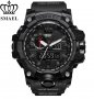Спортен часовник SMAEL 1545 Black, черен цвят, снимка 1 - Мъжки - 37815292
